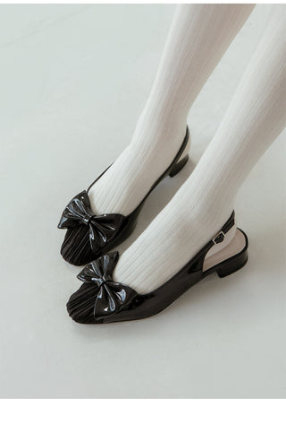 Plie Ribbon Slingback 3cm
