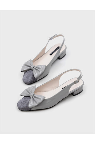 Plie Ribbon Slingback 3cm