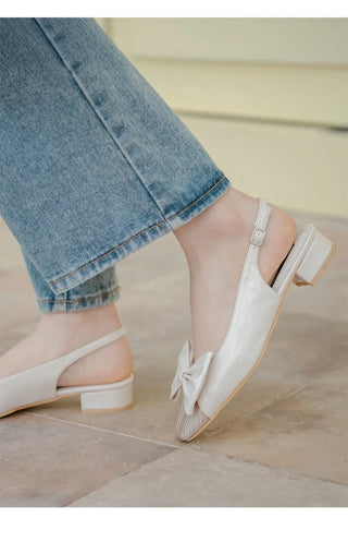 Plie Ribbon Slingback 3cm