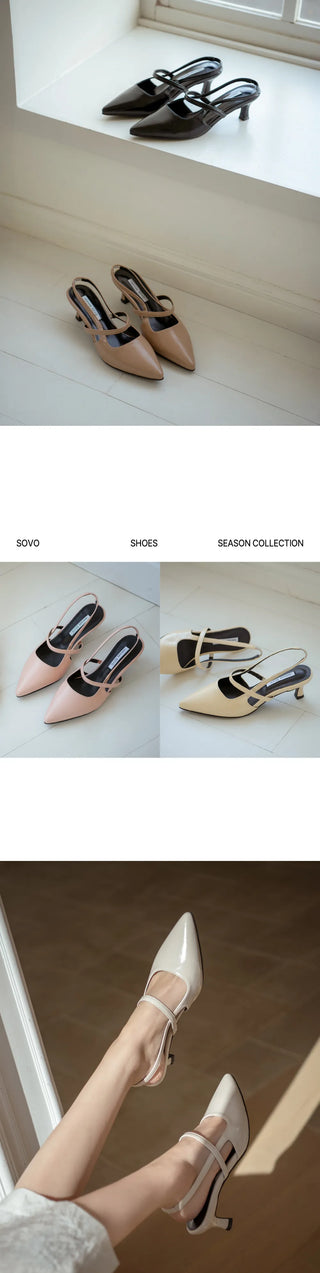 Vaind Mid-Heel Slingback 5cm