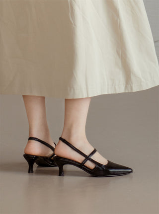 Vaind Mid-Heel Slingback 5cm
