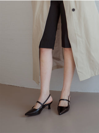 Vaind Mid-Heel Slingback 5cm