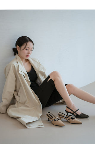 Vaind Mid-Heel Slingback 5cm