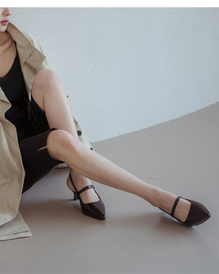 Vaind Mid-Heel Slingback 5cm