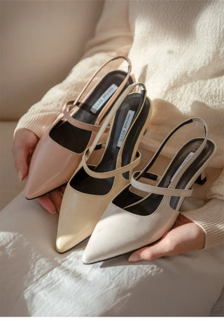 Vaind Mid-Heel Slingback 5cm