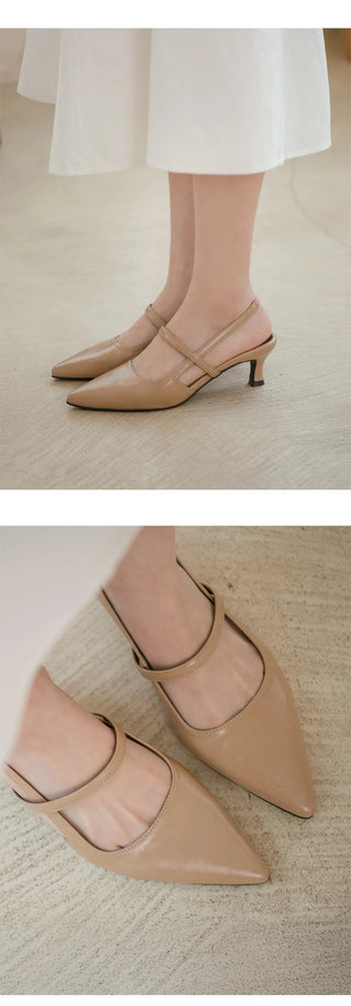 Vaind Mid-Heel Slingback 5cm