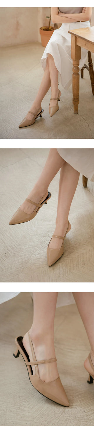 Vaind Mid-Heel Slingback 5cm