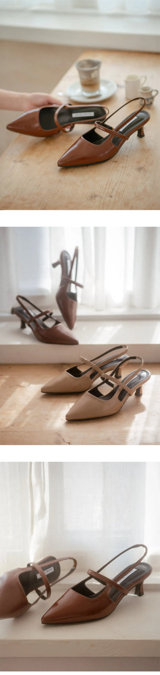 Vaind Mid-Heel Slingback 5cm