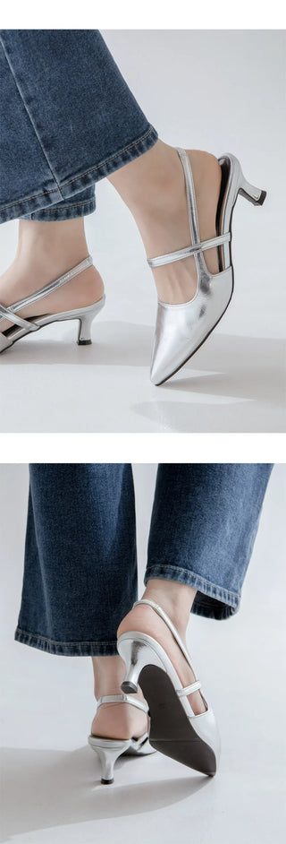 Vaind Mid-Heel Slingback 5cm