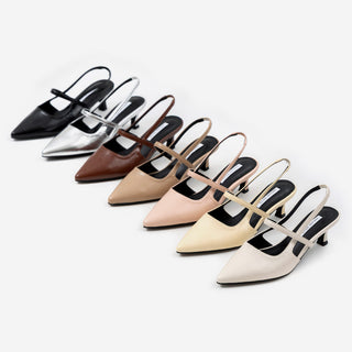 Vaind Mid-Heel Slingback 5cm