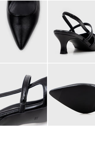 Vaind Mid-Heel Slingback 5cm