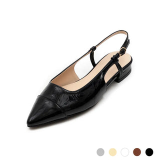 Leond Slingback Flat Shoes 2cm