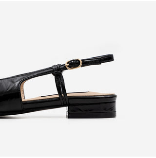 Leond Slingback Flat Shoes 2cm
