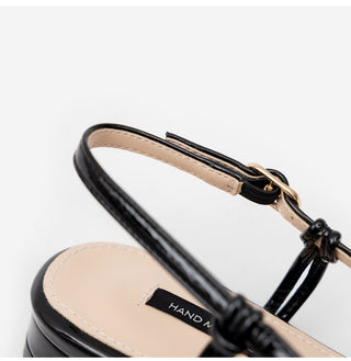 Leond Slingback Flat Shoes 2cm