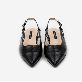 Leond Slingback Flat Shoes 2cm