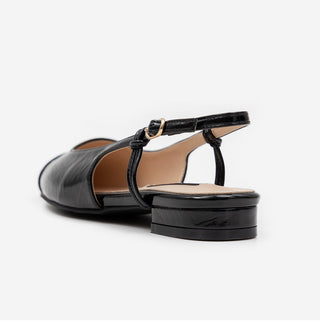 Leond Slingback Flat Shoes 2cm