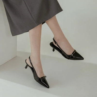 Kabiz Mid-Heel Slingback 5cm