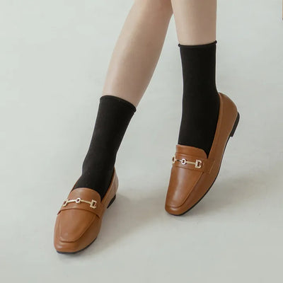 Wise Basic Flat Loafers 1cm