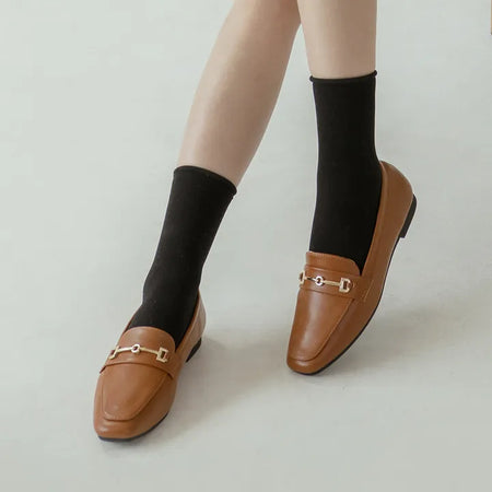 Wise Basic Flat Loafers 1cm