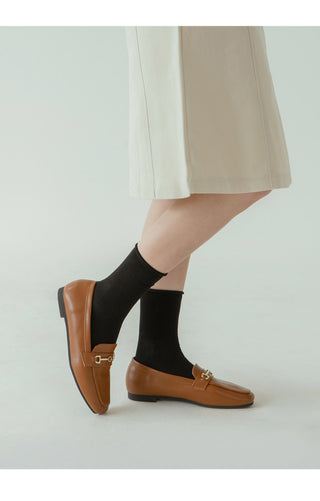 Wise Basic Flat Loafers 1cm