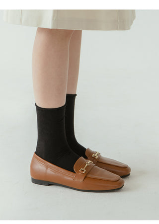 Wise Basic Flat Loafers 1cm