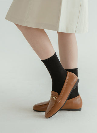 Wise Basic Flat Loafers 1cm