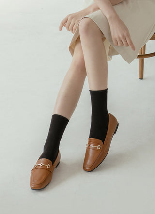 Wise Basic Flat Loafers 1cm