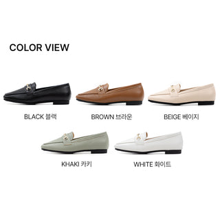 Wise Basic Flat Loafers 1cm