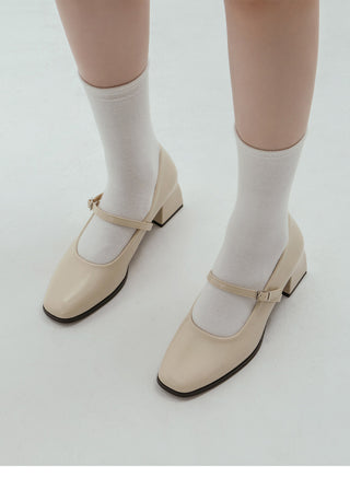 Clarkson Mary Jane Mid-heel Pumps 5cm