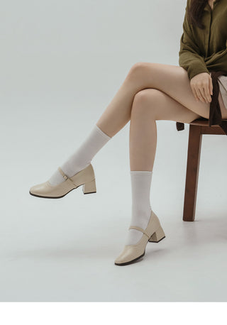 Clarkson Mary Jane Mid-heel Pumps 5cm