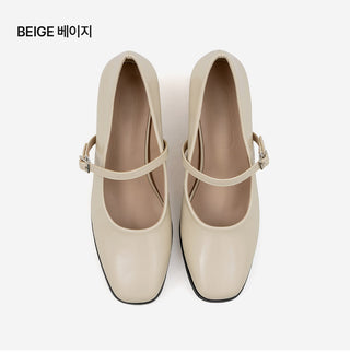 Clarkson Mary Jane Mid-heel Pumps 5cm