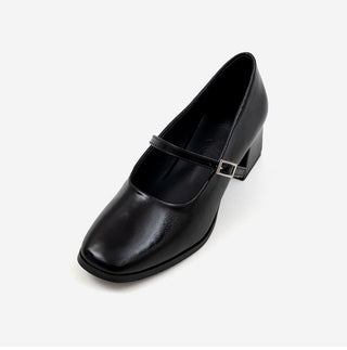 Clarkson Mary Jane Mid-heel Pumps 5cm