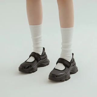 Cream Tea Mary Jane Sneakers 5cm