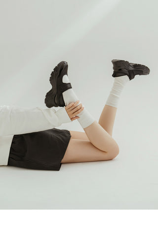 Cream Tea Mary Jane Sneakers 5cm