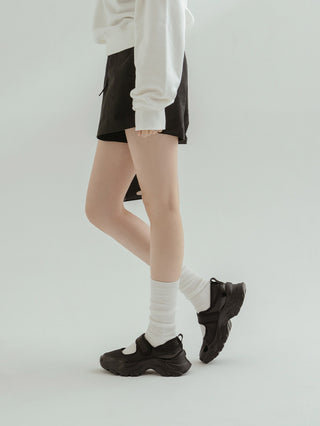 Cream Tea Mary Jane Sneakers 5cm