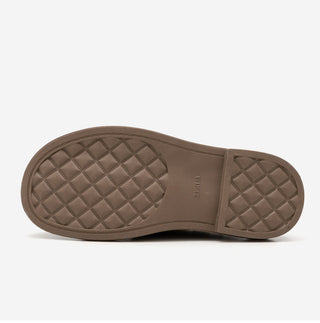Basic Item Steady Lasni Fur-lined Rubber Sole Fur Slippers 3cm