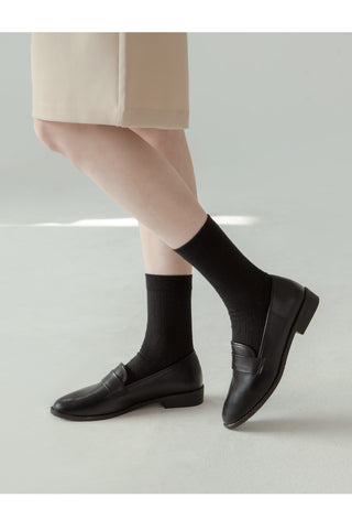 Ken's Egg Toe Penny Loafers 3cm