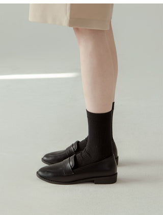 Ken's Egg Toe Penny Loafers 3cm
