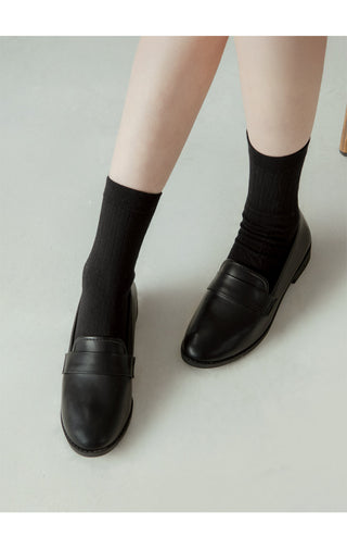 Ken's Egg Toe Penny Loafers 3cm