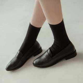 Ken's Egg Toe Penny Loafers 3cm