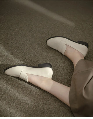Ken's Egg Toe Penny Loafers 3cm