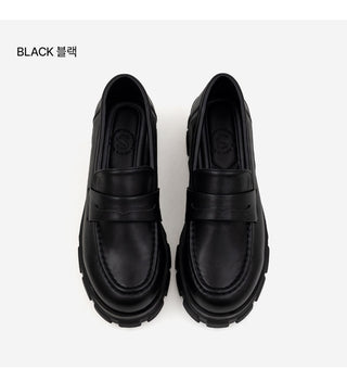 Lorenze Platform Flats Loafers 5cm