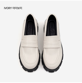 Lorenze Platform Flats Loafers 5cm