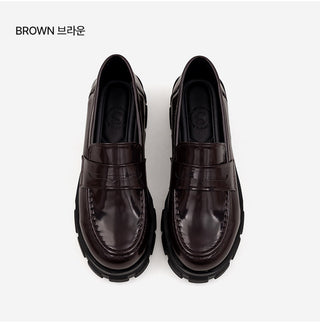 Lorenze Platform Flats Loafers 5cm