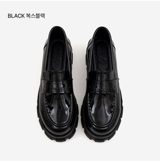 Lorenze Platform Flats Loafers 5cm