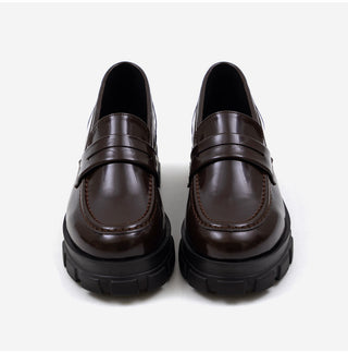 Lorenze Platform Flats Loafers 5cm