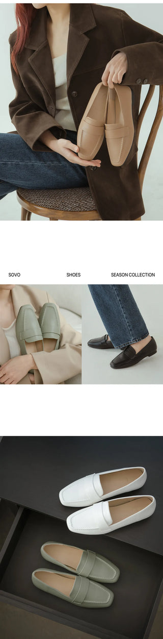 Gent Basic Flat Shoes 1cm