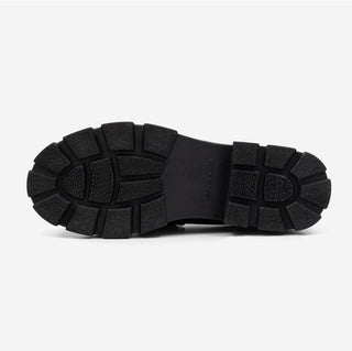 Longy Rough Sole Chain Loafers 5cm