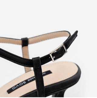 Rialto T-Strap Mid-Heel Sandals 5cm