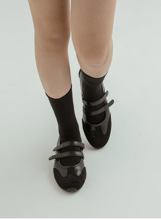 Trams Mary Jane Sneakers 1cm